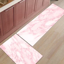 Розовый Мрамор элегантные Romatic1Bathroom набор аксессуаров грязи твердых частиц грязи в охотничьем стиле Нескользящие бэк напольные ковры натуральное кокосовое волокно зона