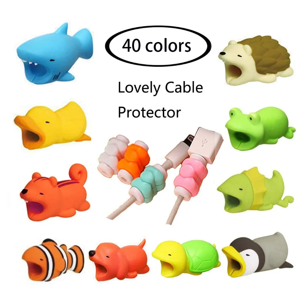 

1 Pc Cable Bites Cat Dog Animal Cable Bite Protectors gags practical jokes for IPhone Winder Phone Accessory Organizer Prank Toy