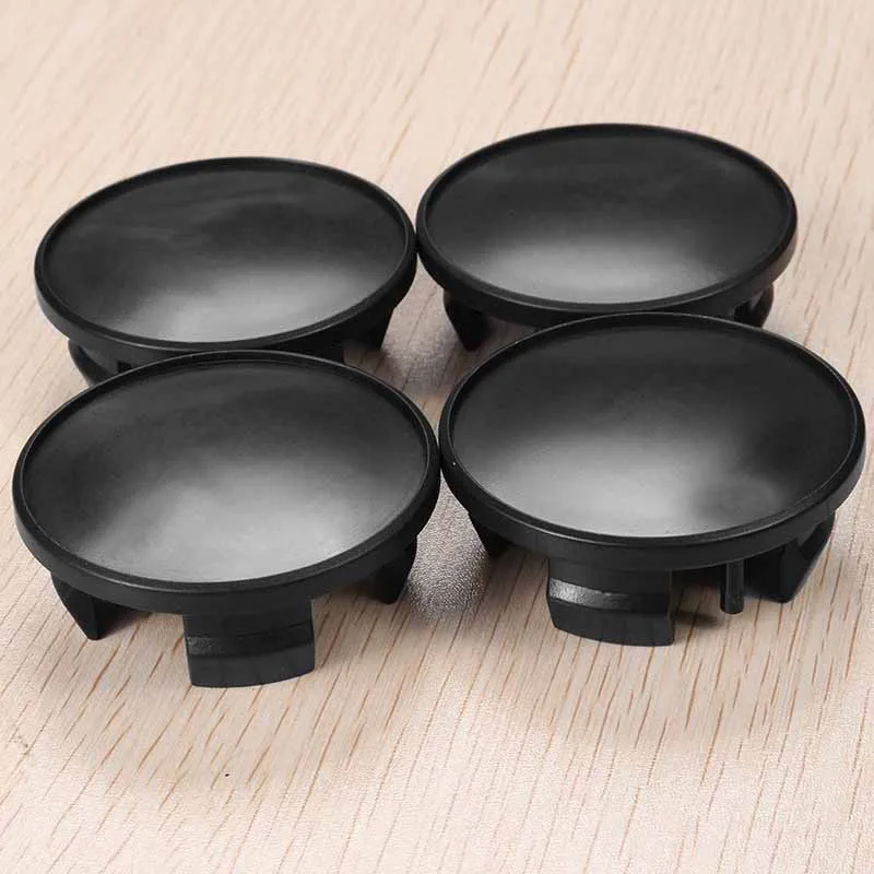JXLCLYL 4pcs Black 54mm Plastic Car Wheel Center Hub Cap For BMW Mini Cooper