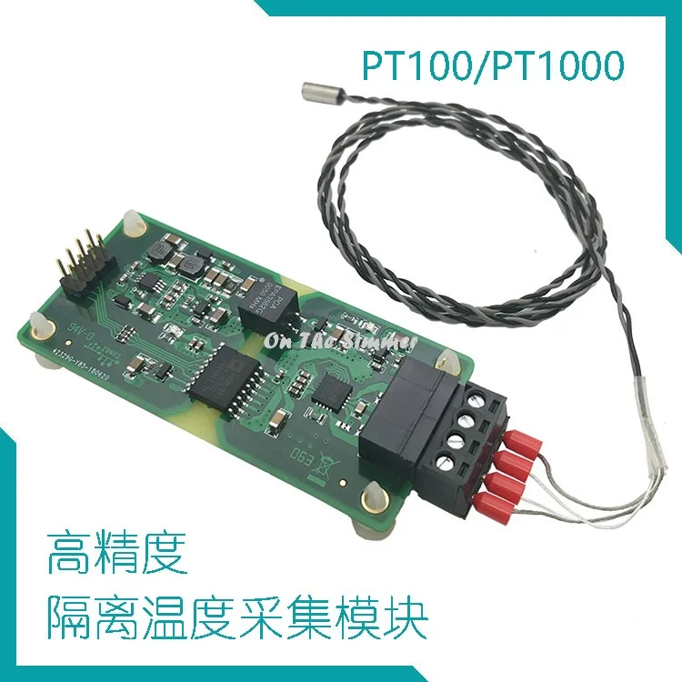 

MAX31865 high precision isolation temperature acquisition module PT100/PT1000 (support multi-channel) RTD