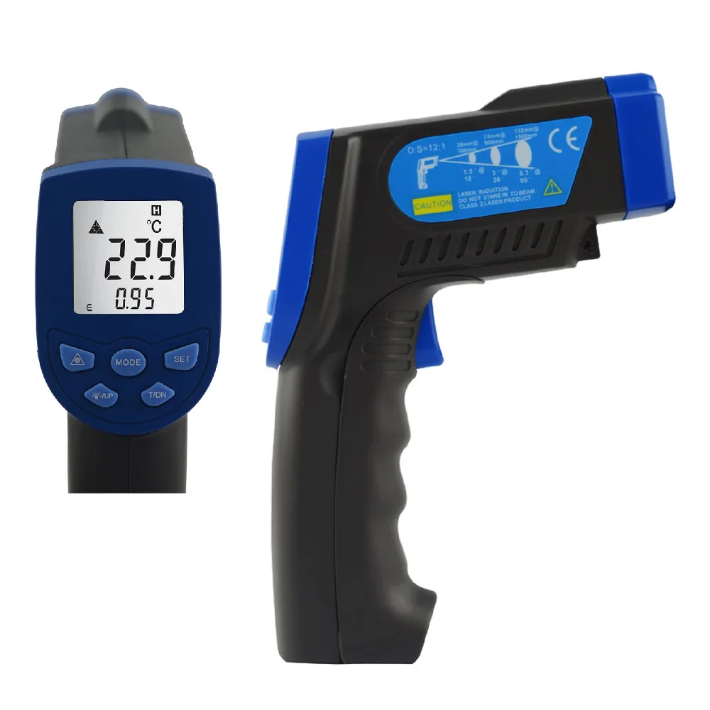 HoldPeak hp-420 цифровой ручной инфракрасный термометр бесконтактный термометр температуры пистолет лазер-30-420 'C/-22'F- 788'F