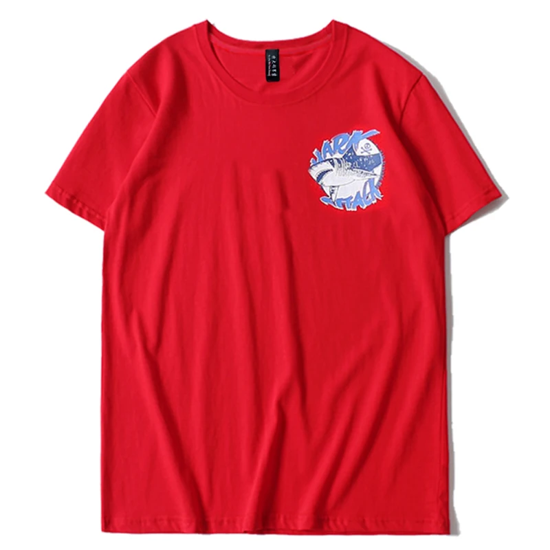 

2019 8XL 6XL 5XL 4X New arrival summer T-shirt men brand-clothing casual solid T shirt male top quality stretch Tshirt