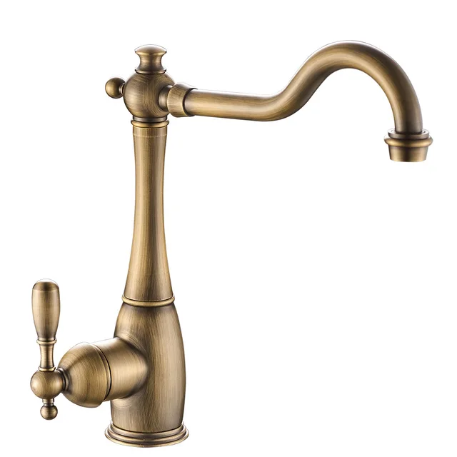 Best Price Kitchen Faucet Antique Bronze /Chrome/GoldFaucet for Kitchen Mixer Tap Crane Hot and Cold Kitchen Sink Tap Water Mixers