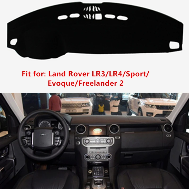 

For Land Rover Discovery Sport LR3 LR4 Freelander 2 Evoque Car Dashboard Covers Dashmats Pad Auto Shade Cushion Carpet Protector