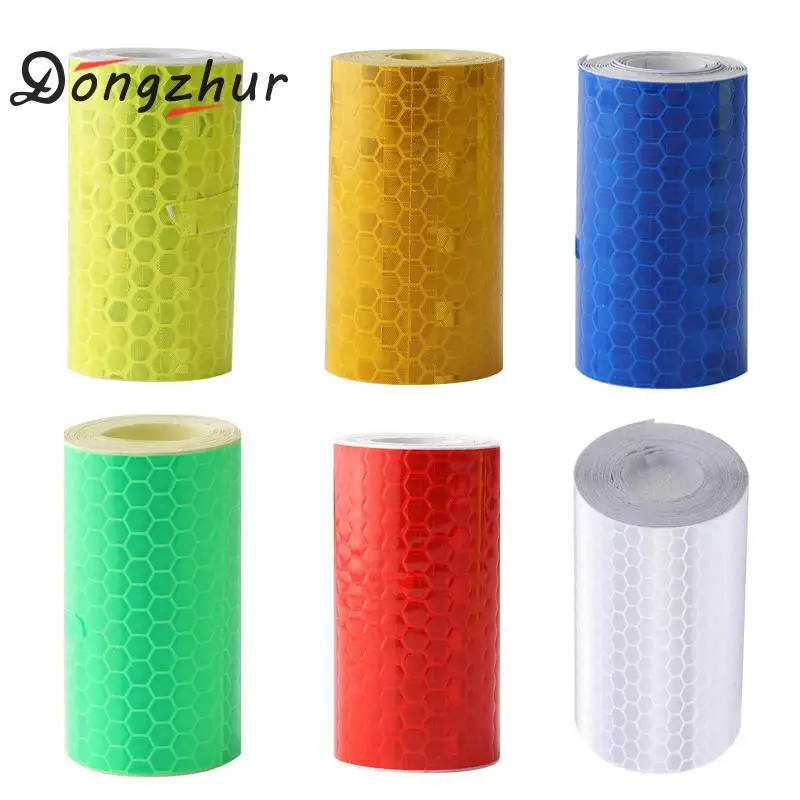 5*100cm Bike Stickers Decals Reflective Stickers Strip Car Bicycle Reflective Tape Sticker Wheel Bike Bicycle Accessories