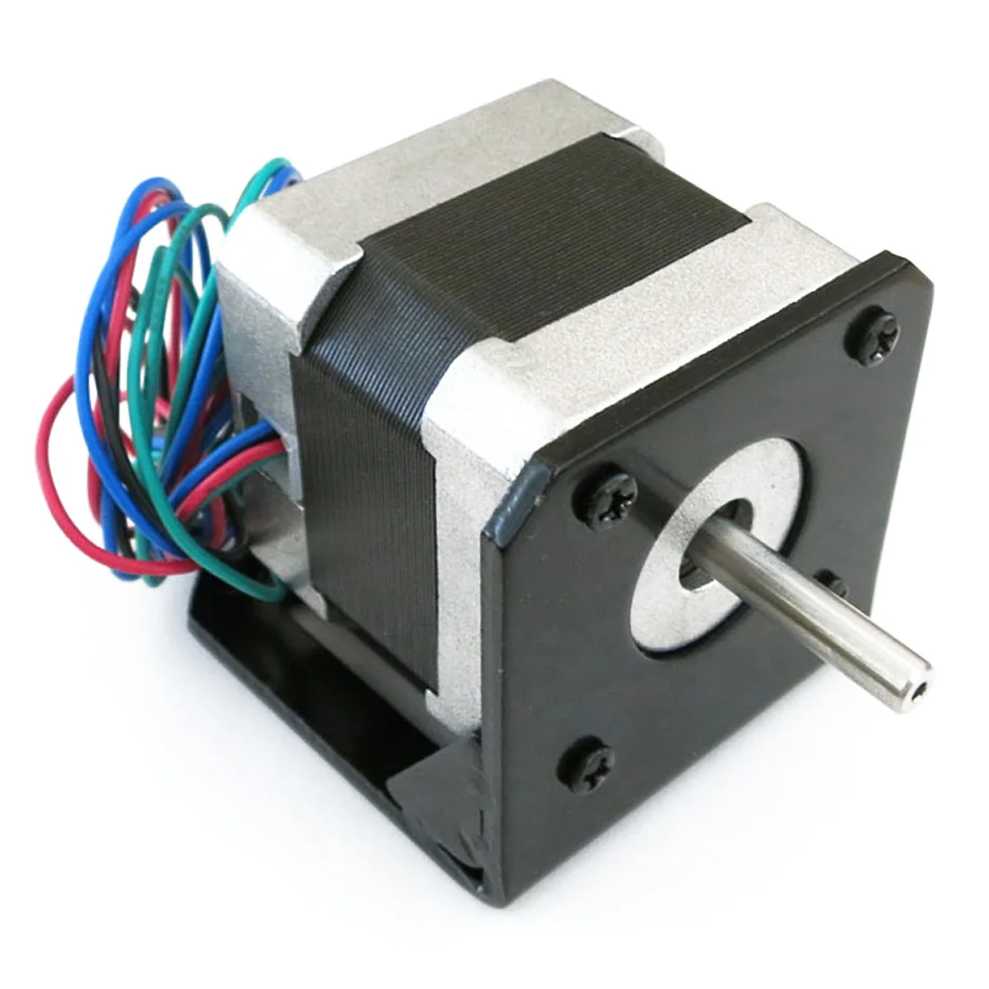 

42 step motor bracket Aluminum alloy holder Metal stents Motor base Intelligent vehicle motor accessories