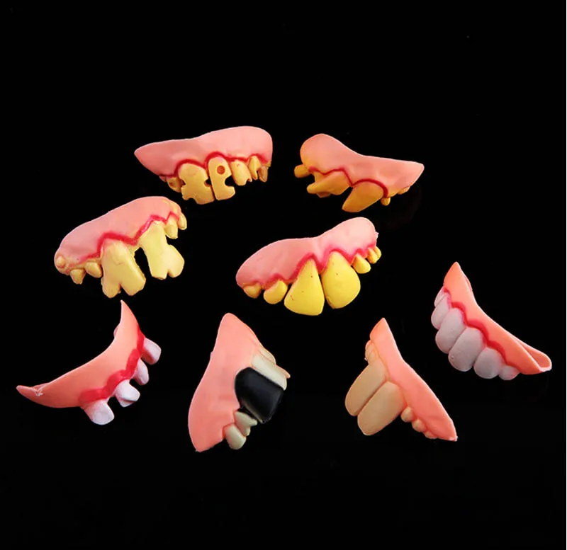 New Costume Fake Teeth Buck Teeth Party Favors Christmas Halloween