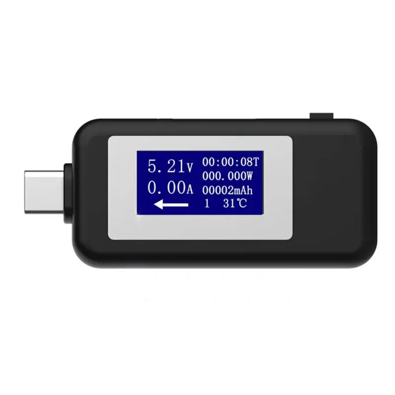 Цифровой прибор для измерения напряжения Многофункциональный USB тестер тип-c интерфейс oltmeter Амперметр измерители напряжения