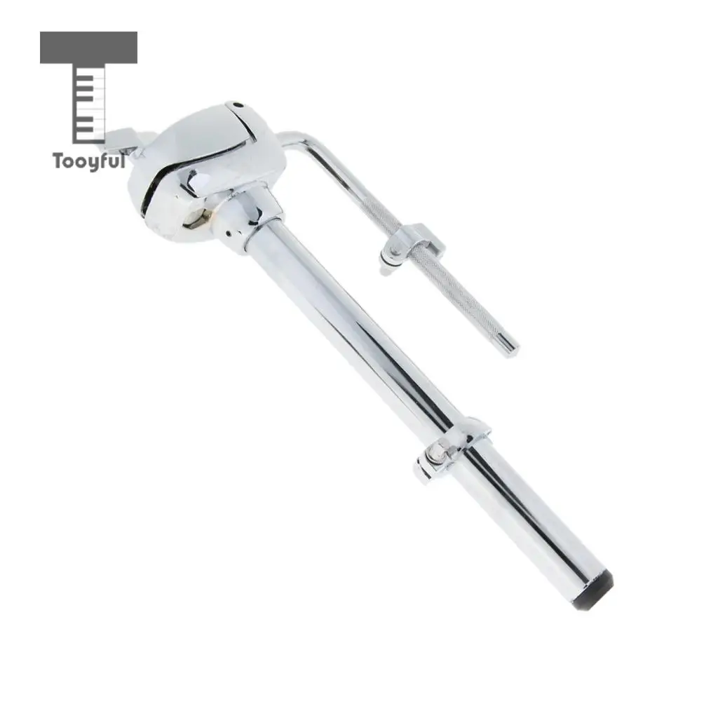 Durable Tom-Tom Drum Holder Single Arm Stand Support Rack Bracket Mount Hardware 310mm