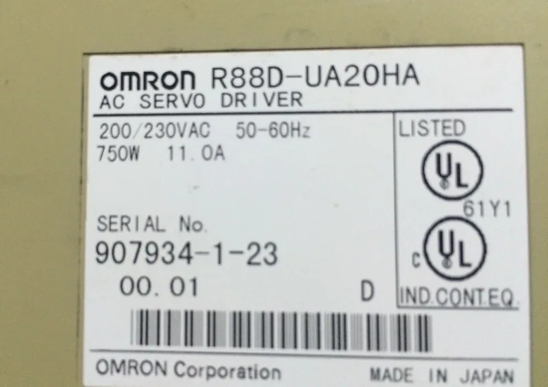 R88D-UA20HA used in good condition | Обустройство дома