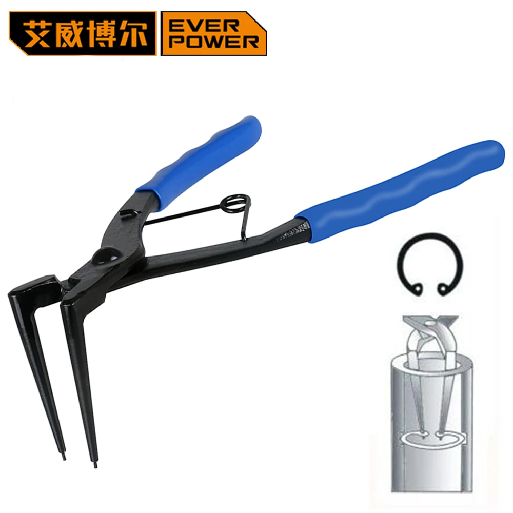 

Everpower Multitool Circlip Pliers Snap Ring Grip Plier 50 mm Long Nose 1.2mm 90 Degree Bending For Motorcycle Car Truck Repair