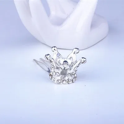 Малыш девушки Diademas Para Bebe корона платье для первого причастия, элегантный стильный браслет в виде полой позолоченой тиара корона принцессы вечерние Головные уборы украшения - Цвет: Другое