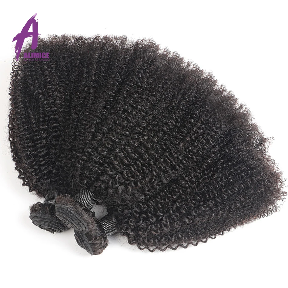 Mongolian Afro Kinky Curly Bundles 4B 4C Hair Extensions 8\ Mongolian Afro Kinky Curly Bundles 4B 4C Hair Extensions 8\