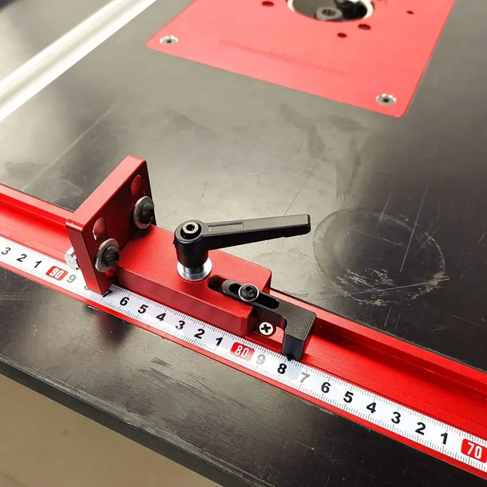 T-track Slot Connector 35/45 Sliding Brackets(Red Serie) Chute Woodworking Machinery Part Module T Track T-stop Aluminium