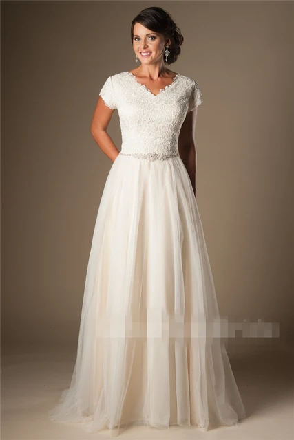 Informal Wedding Dresses with Sleeves