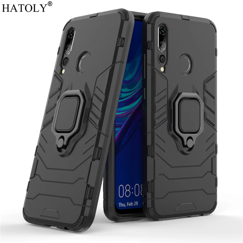 

Huawei P Smart Plus 2019 Case Cover for Huawei P Smart Plus 2019 Magnetic Finger Ring PC Hard Case For Huawei P Smart Plus 2019