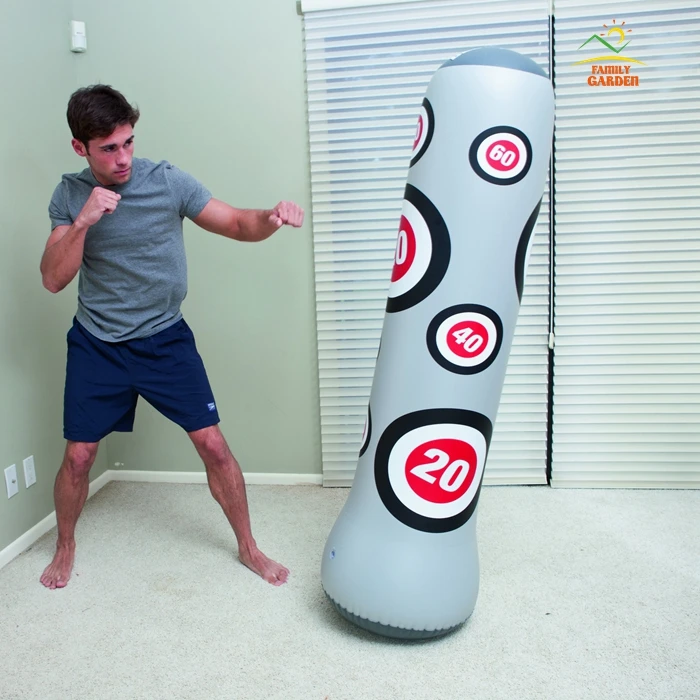Training Fitness Inflatable Punching Boxing Bag With Water Bottom Size