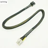 Câble d'alimentation modulaire 8 broches PCI-E à 8 broches 6 + 2, 16awg, à manchon noir, haute qualité, pour OCZ ZT/ Great Wall, 58CM ► Photo 1/6