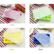 15 квадратных детских пищевых коробок силиконовая форма для льда кубик льда чистый ребенок для хранения в замороженном виде коробка