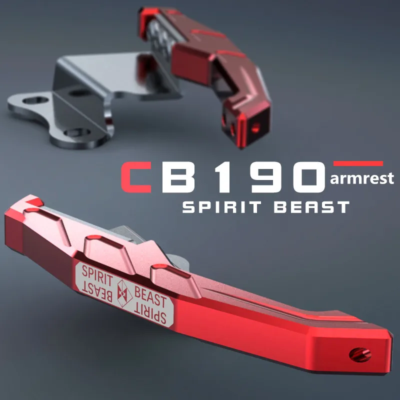 

Spirit Beast Motorcycle Rear Tail Handrail Armrest High Quality Cnc Aluminum And Stainless Steel For Honda Cb190 Cbf190 Series
