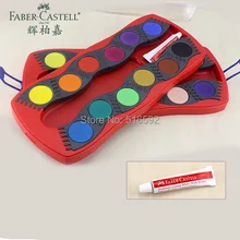 Faber-Castell 24 colorus разъем акварельные краски, творческий сплошной Акварель для детей, комбинация краска таблетки