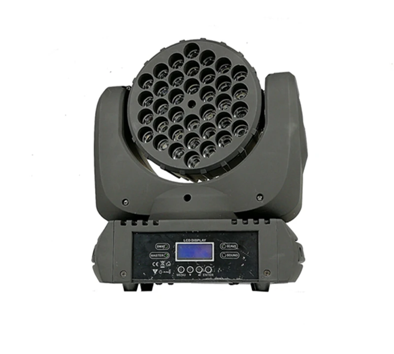 8 шт./36x3 Вт led moving head лампы DMX световое оборудование для дискотек оборудование dj огни