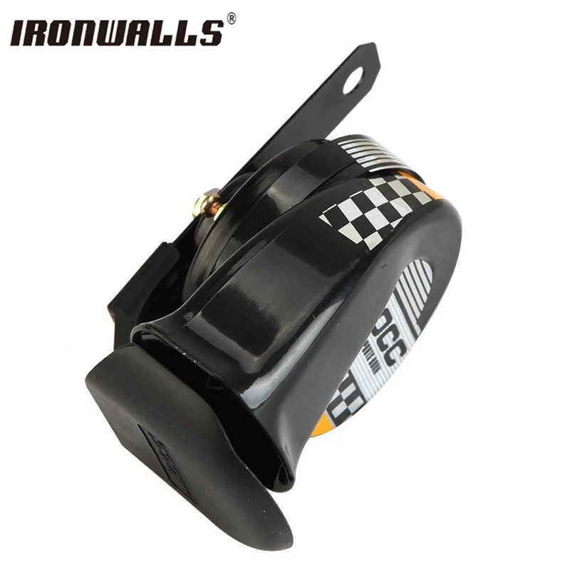 Ironwalls 12V 510Hz Motorcycle Horn Scooter Go Kart Dirt Bike Car Loud