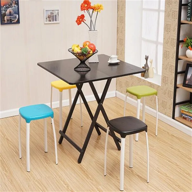 60*60*55CM Portable Outdoor Picnic Table Folding Square Negotiating Table Modern Dining Table Coffee Bar Table 60*60*55CM Portable Outdoor Picnic Table Folding Square Negotiating Table Modern Dining Table Coffee Bar Table