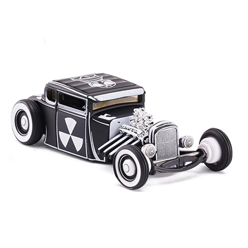 1/64 Scale Classic Racing Car Model Vehicles Diecast Miniature Model 1929 Vintage Car Collection Collective Gift Home Decoration - Цвет: B