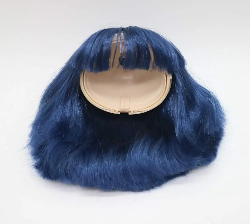 RBL-doll scalp(sutiable for blyth) голубые волосы - Цвет: 3
