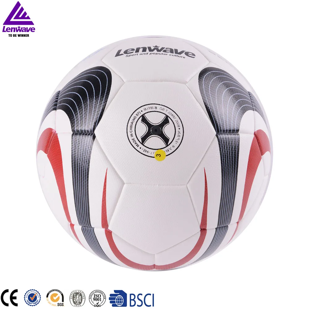 2016 Lenwave Brand Official Match PU Soccer Balls Size 5 Champions League Ball
