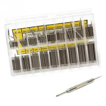 

360pcs Watch Band Spring Bars Strap Link Pins Repair Watch Link Pins Tool Sets Professional Tool accessories Watch Repair Pins