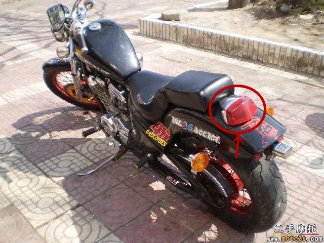 Бесплатная доставка задний стоп сигнал для VLX400/600 Steed400 Steed600 сигнал| |