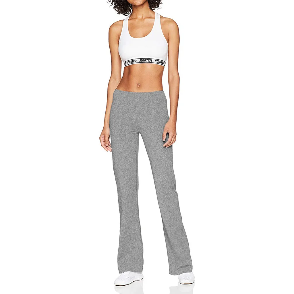 

High Waist Wide Leg Leggings Comfort Leggins Sport Women Fitness Running Yoga Pants Energy Solid Color Leggings Gym Girl leggins