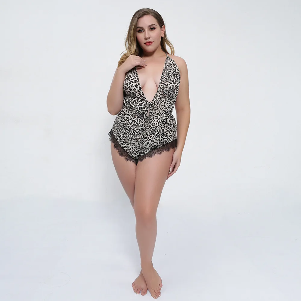 XL-4XL плюс Размеры белье женская обувь сексуальное белье в стиле babydoll большой Размеры s Для женщин боди кружевное нижнее белье Для женщин