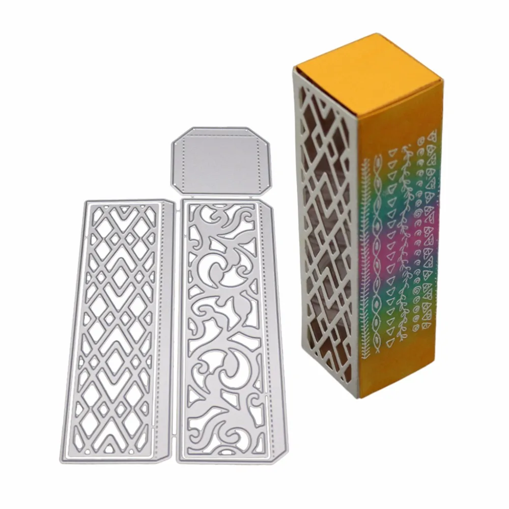 

3D Box Metal Cutting Dies Stencil DIY Scrapbooking Album Stamp Paper Card Embossing Craft Decor