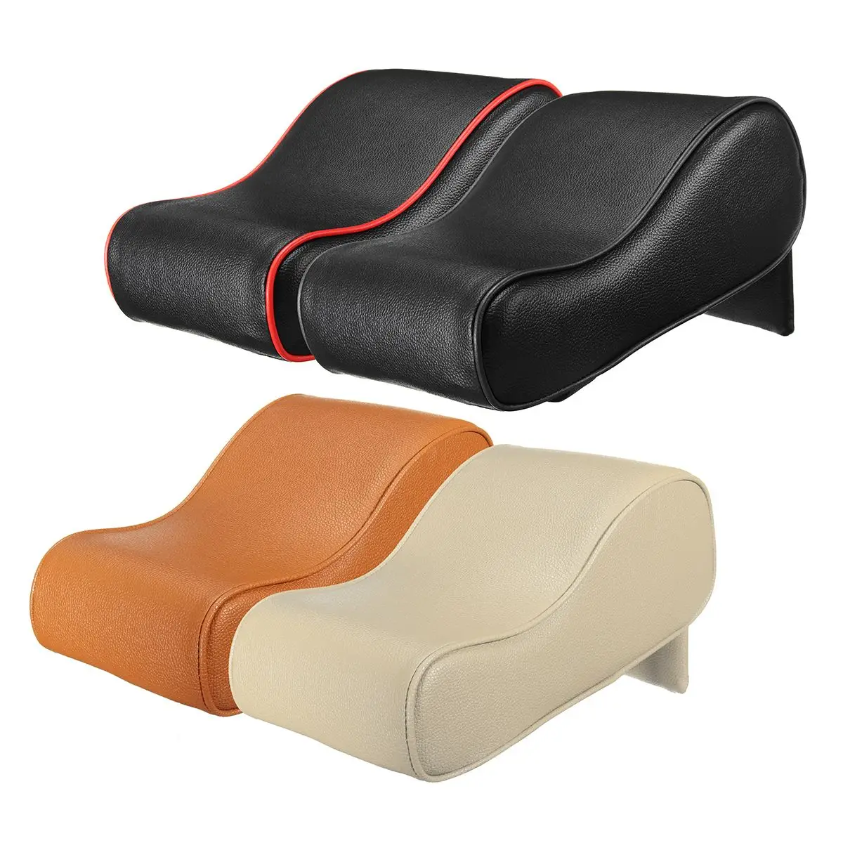 PU Leather Car SUV Center Box Armrest Cushion Console Soft Pad Cushion