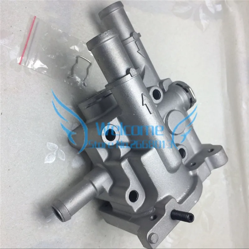 Алюминиевый Охлаждения Двигателя Термостата Крышка Корпуса для Cruze Epica 1.8 EXCELLE GT XT