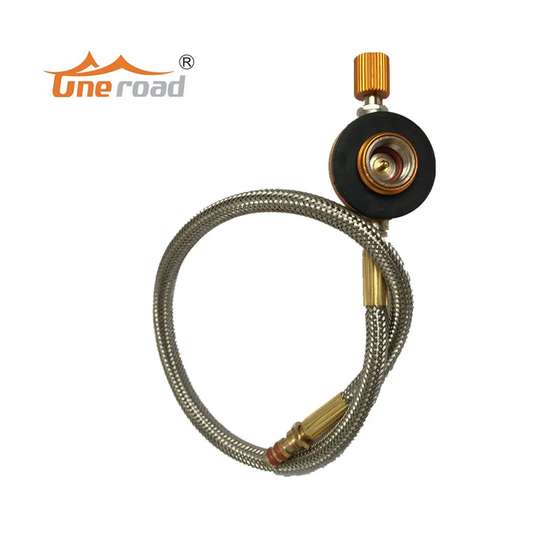 

Outdoor Camping Stove Gas fuel pipe tube burner switch tool Connecting Pipe Hose with Regulating valve Stove accessories