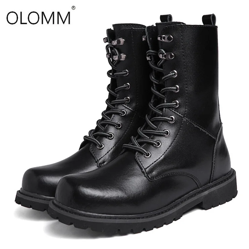 Genuine Leather Men Military Boots Mens Motorcycle Riding Hunting Casual Walking Shoes Designer Desert Botas Hombre Winter Boots Genuine Leather Men Military Boots Mens Motorcycle Riding Hunting Casual Walking Shoes Designer Desert Botas Hombre Winter Boots