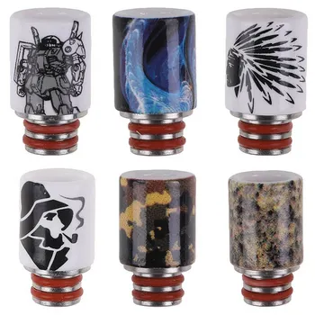 

High Quality Ceramic And Stainless Steel 510 Mouthpiece Fit For Ijust 2/ego One Mega VT/Melo 2 Etc Electronic Cigarette