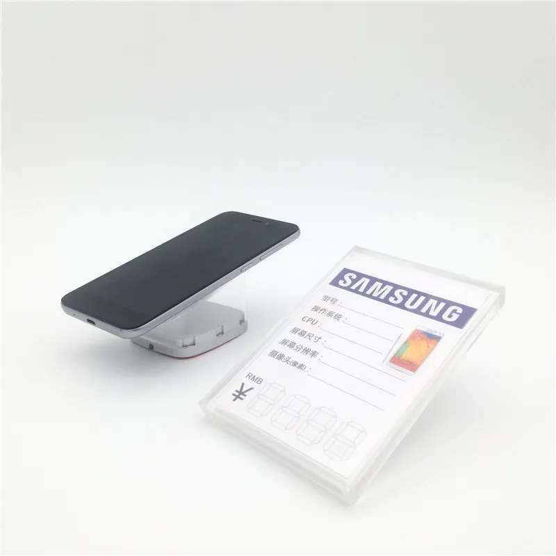 (50 pcs/pack ) pure color solid flat and vertical display desktop plastic price tag in retail shop