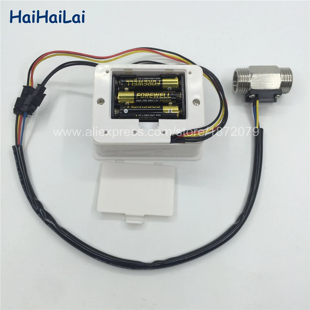 Цифровой расходомер+ Датчик расхода из нержавеющей стали 1/\" датчик ...