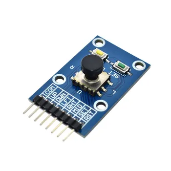 

Five Direction Navigation Button Module MCU AVR Game 5D Rocker Joystick Independent Keyboard for Arduino Joystick Module