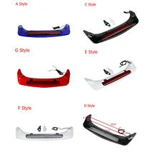 Motocicleta Spoiler tronco LED rojo de luz trasera de freno para Honda Goldwing GL1800 2001-2017 15