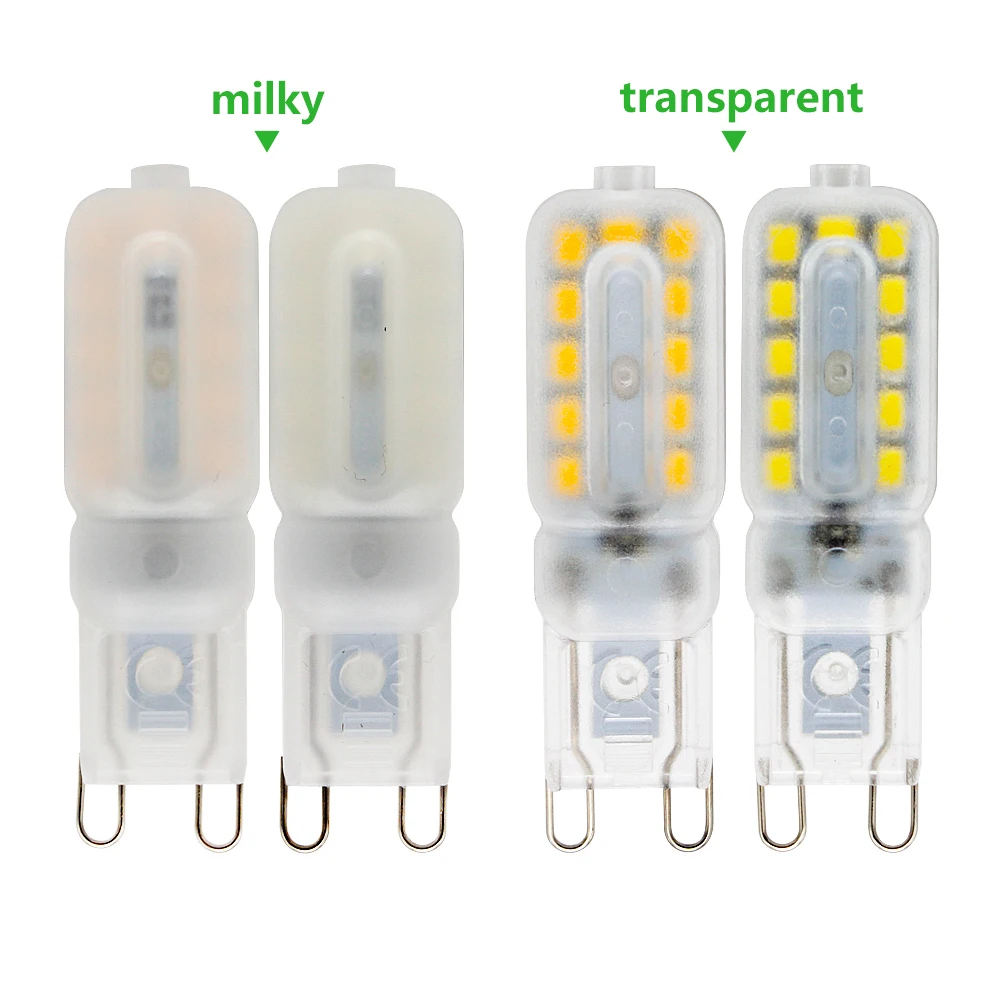

Mini G9 Led Light Ac 220v Bulb Smd 2835 Spotlight For Crystal Chandelier Replace 30w 40w 50w Halogen Lamp 360 Degree Lighting