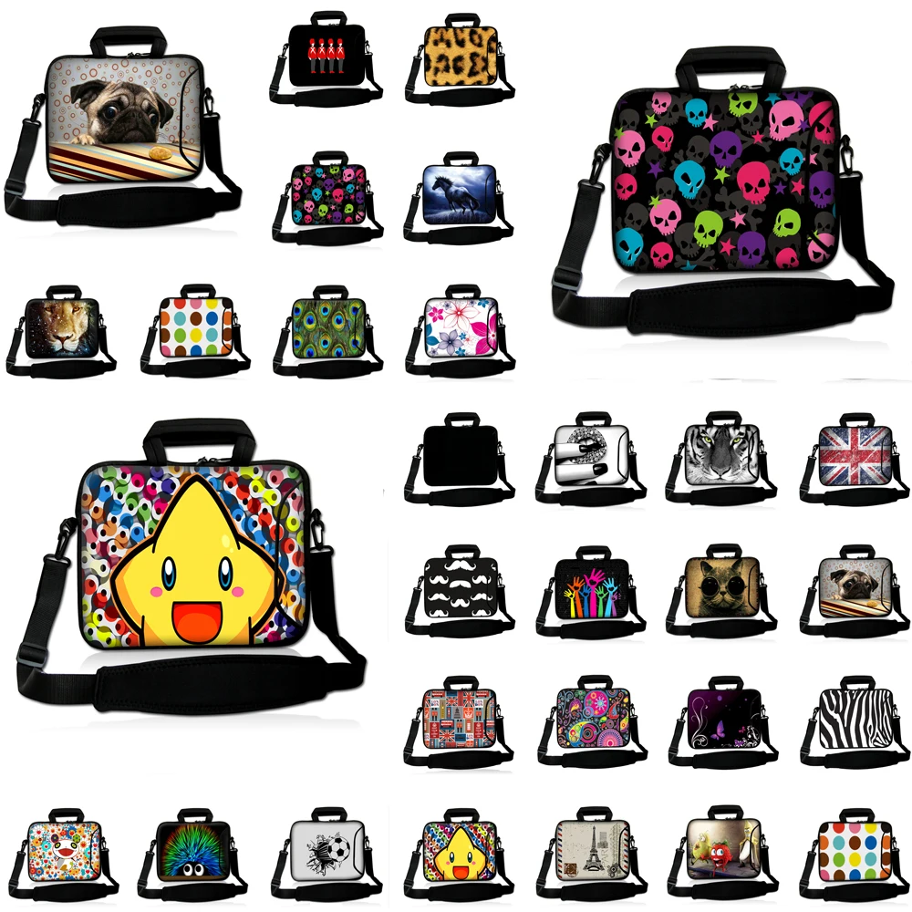 

Laptop Messenger Bag Neoprene Dustproof 10 12 12.3 13 14 15.3 16.8 17 Inch Notebook Portable Shoulder Strap Bag For MacBook air