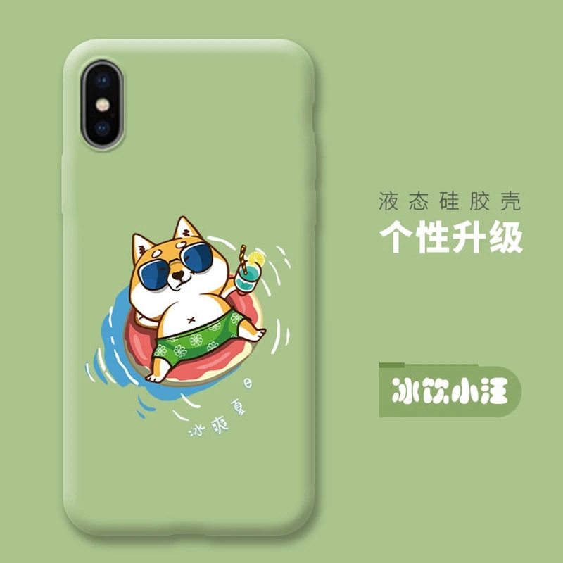 

P30 Pro Japanese Style Silicone Coque For Huawei Mate 20 P30 Pro Case Cute Animal Couple Case For Huawei P20 Pro Mate 20 X Cover