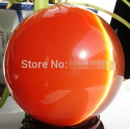 

A Hot Sell ASIAN QUARTZ RED CAT EYE CRYSTAL BALL SPHERE 100MM STAND (0601)