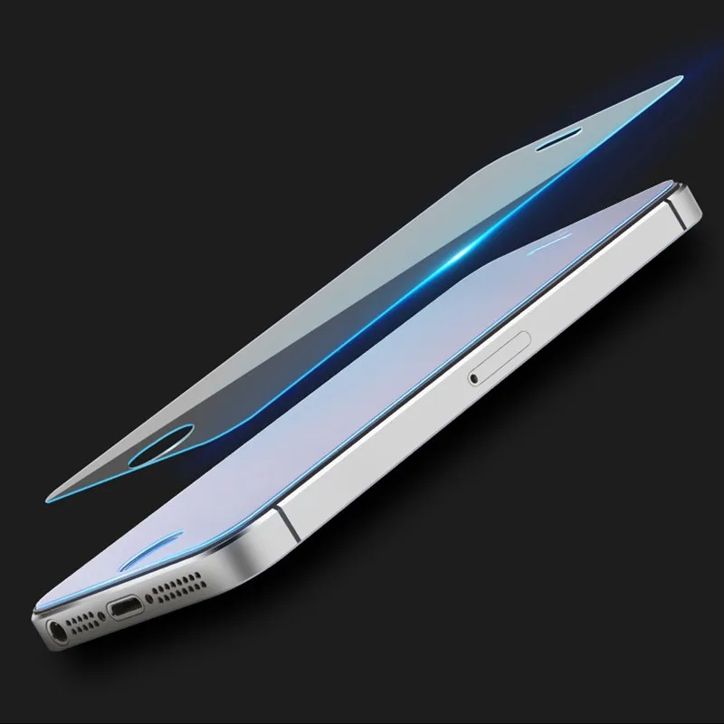 Für iPhone 6 6 s 7 8 plus Gehärtetem Glas Für iPhone 5 5 s X Displayschutzfolie Glas Für iPhone SE